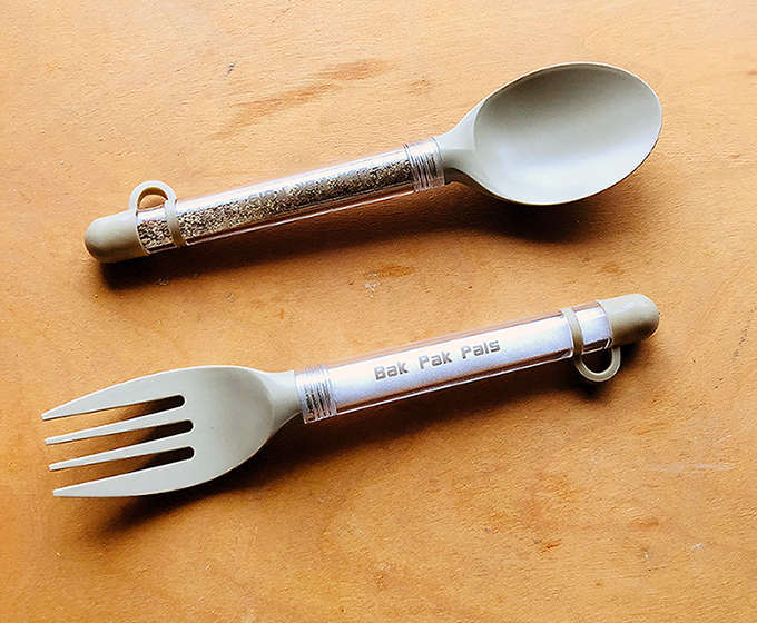 picture of the Bak Pak Pals utensils