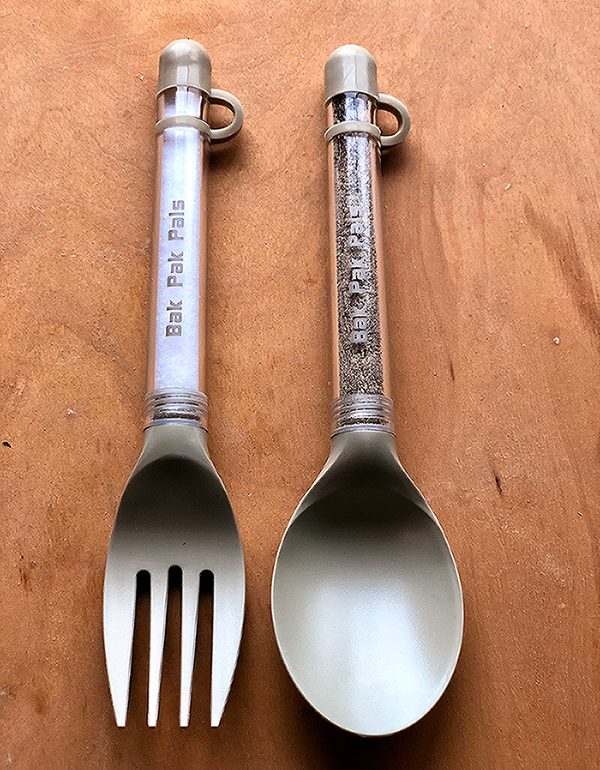 picture of the Bak Pak Pals utensils