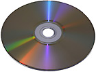 a blank DVD